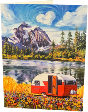 For the Love of Kids and Camping Note Cards