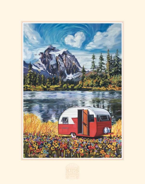 For the Love of Kids and Camping Print