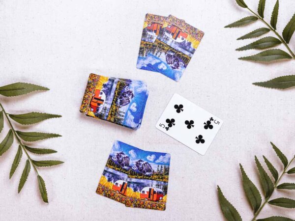 Mountain West Teardrop trailer deck of cards
