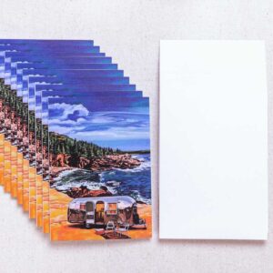 Rocky Shores Notecards and envelopes