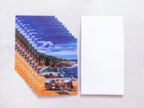 Rocky Shores Notecards and envelopes