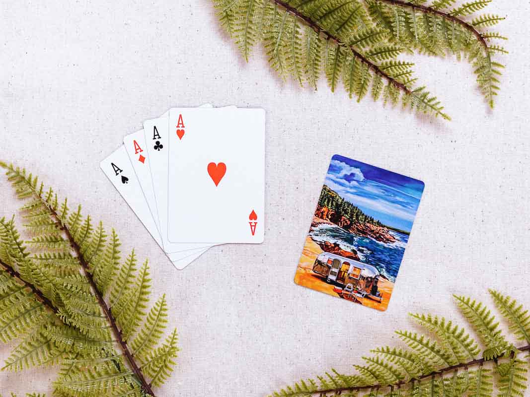 Rocky Shores Playing Cards