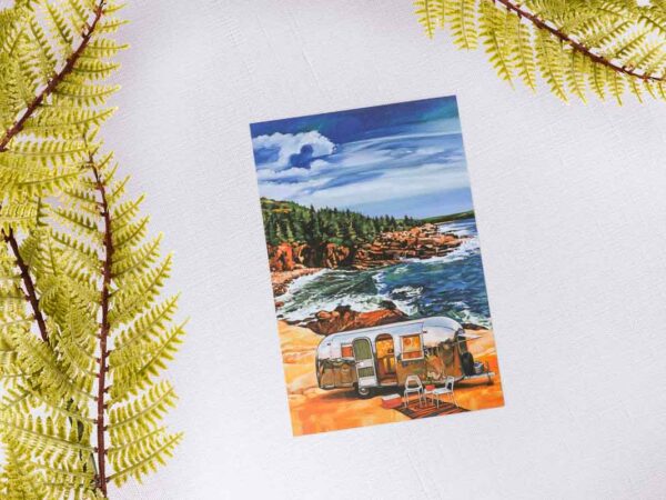 Rocky Shores postcard front