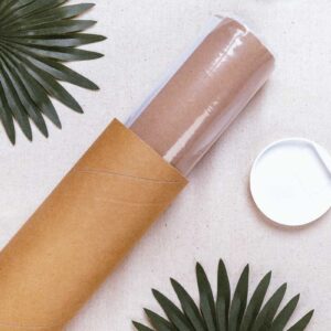 Sandy Beaches Print rolled in cardboard tube