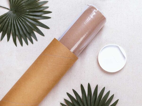 Sandy Beaches Print rolled in cardboard tube