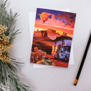 Monument Valley Single Notecard