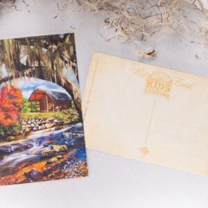 Cabin Fever Single Postcard front and back